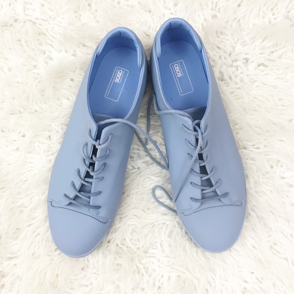 Asos blue sneakers size 13